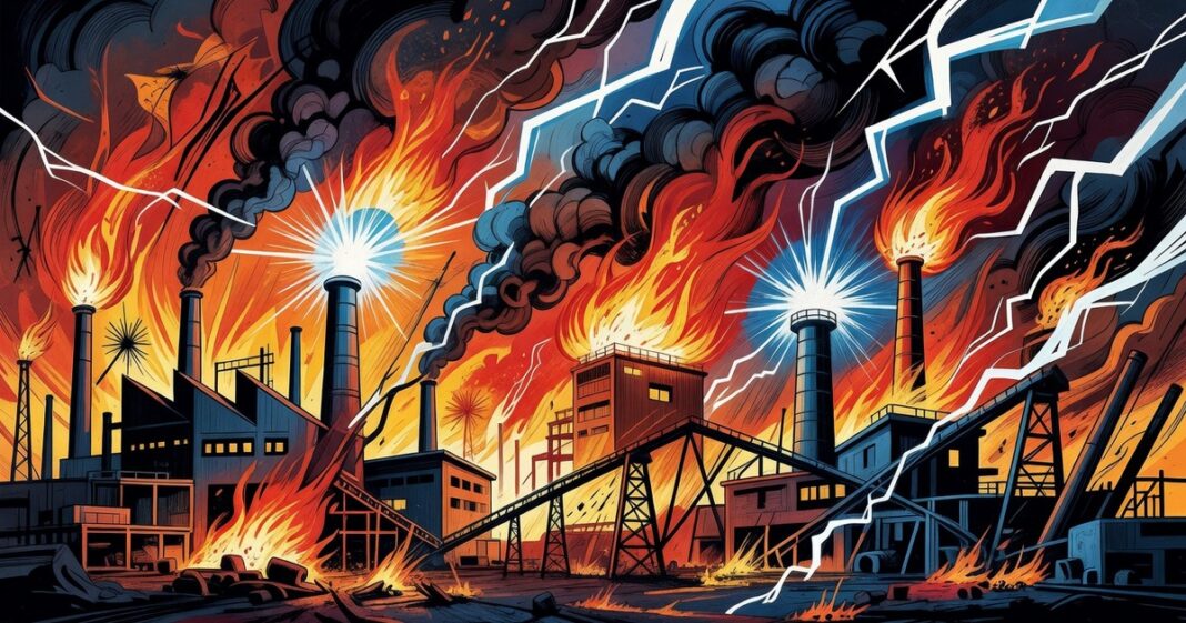 17 incendios en Zona Industrial de SLP; 4 de alto impacto encienden alertas