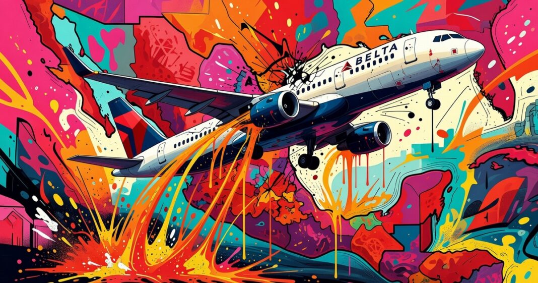 Delta suspende vuelos a México por crisis de combustible
