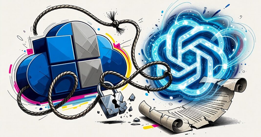 Microsoft y OpenAI renegocian: fin de la exclusividad en la nube