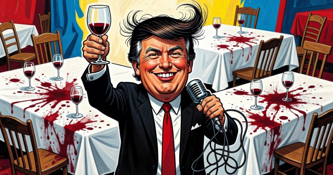 Evacúan a Trump de cena de corresponsales tras tiroteo