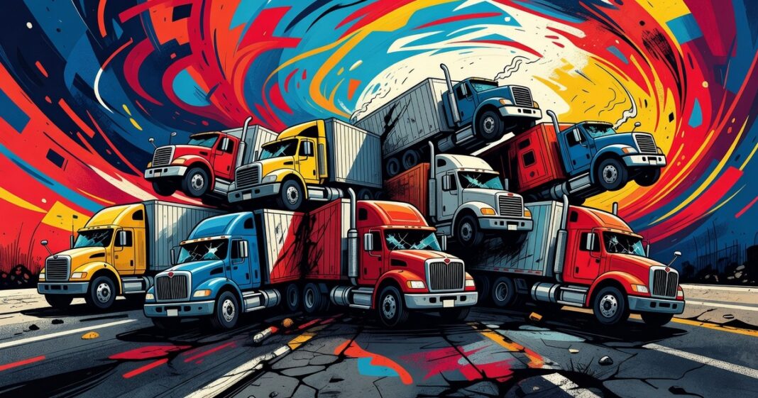 Hasta 400 camiones fuera de circulación: el colapso del transporte en SLP