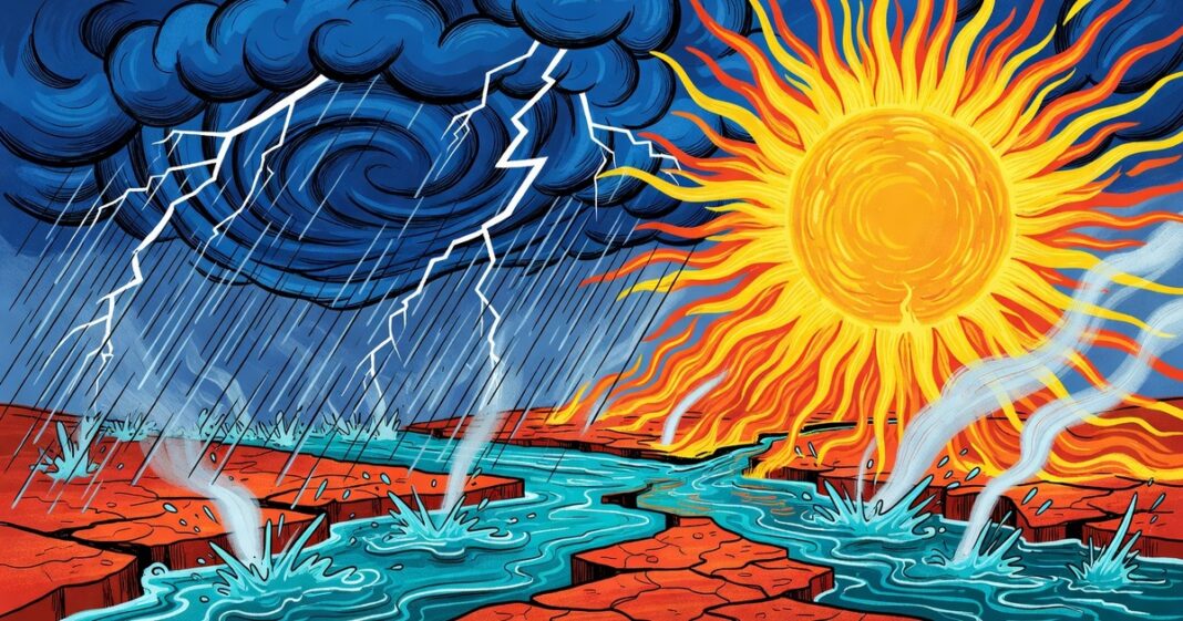 Lluvias y calor extremo: el clima en San Luis Potosí no da tregua