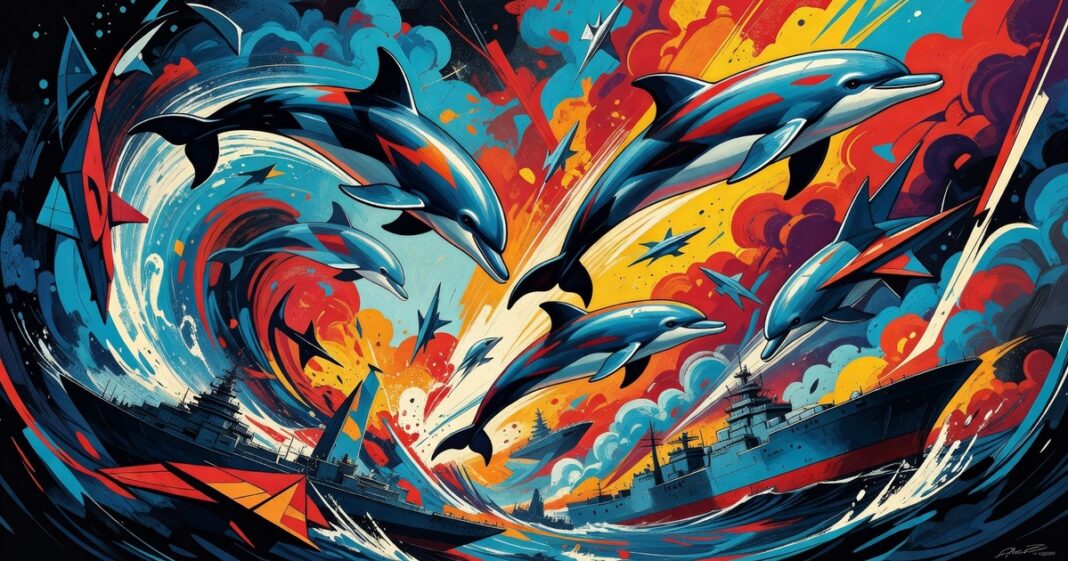 Delfines kamikaze: la guerra de Irán y EE.UU. que parece película de serie B
