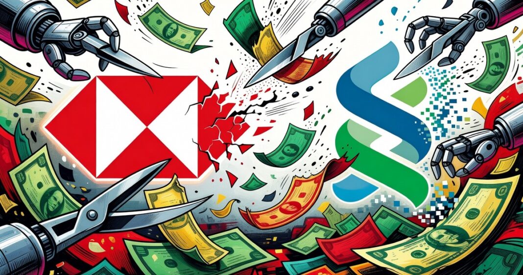 HSBC y StanChart: la IA ya está cortando empleos bancarios
