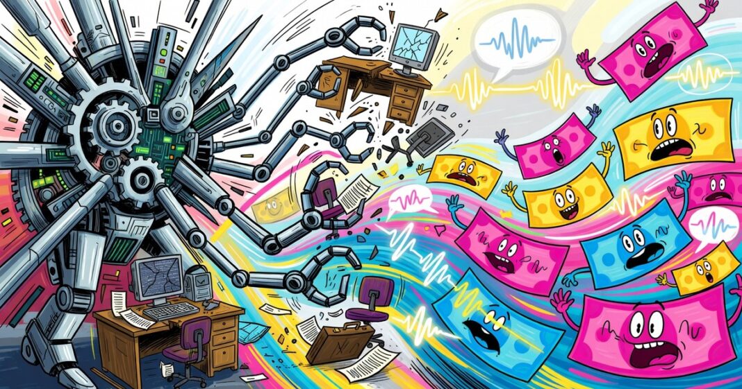 La IA te quita el trabajo y luego te paga por sonar humano