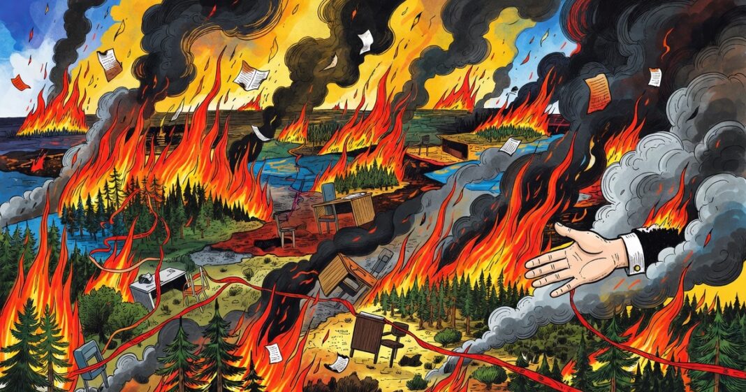 San Luis Potosí arde: 70 incendios forestales en 2026 y el gobierno no da una
