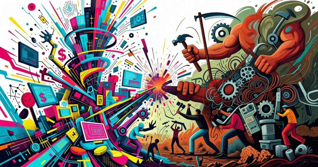 El mito del fin del trabajo: Silicon Valley vs. el resto del mundo