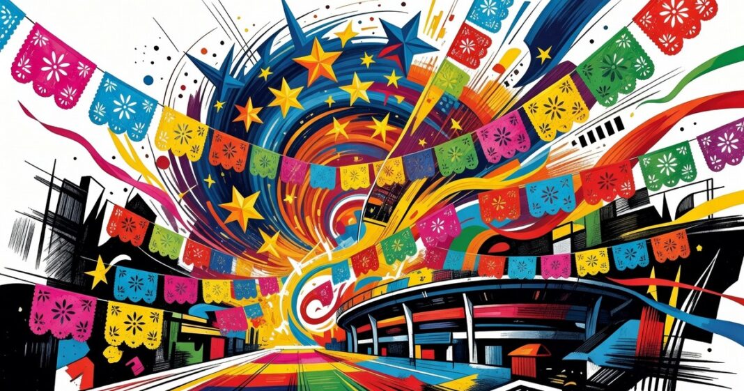 México inaugurará el Mundial 2026 con un cartel de estrellas y papel picado