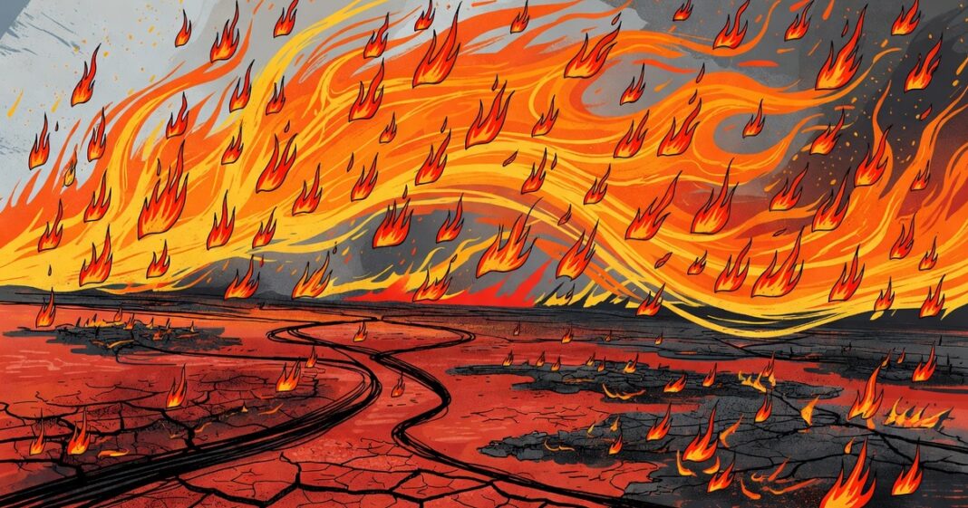 Ola de calor en SLP: 77 incendios y 23 mil hectáreas perdidas