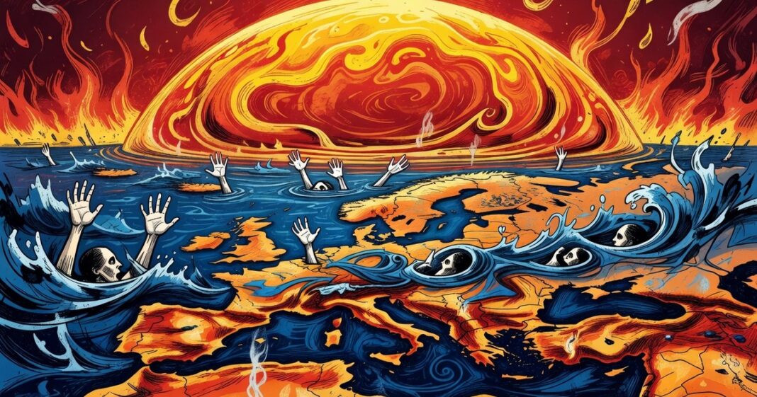 40 muertos por ahogamiento en Francia: el domo de calor que asfixia a Europa