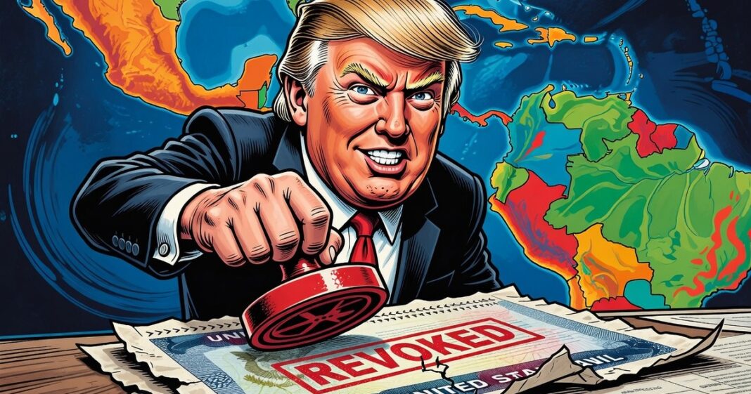 Trump usa visas como garrote: 175 mil canceladas en AL